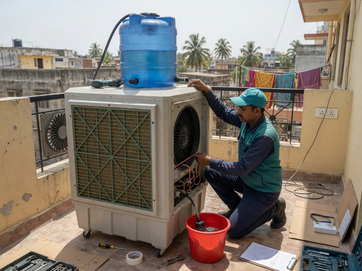 Cooler Installation & Service field service in India