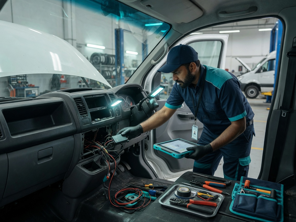 Dashcam Installation field service in India