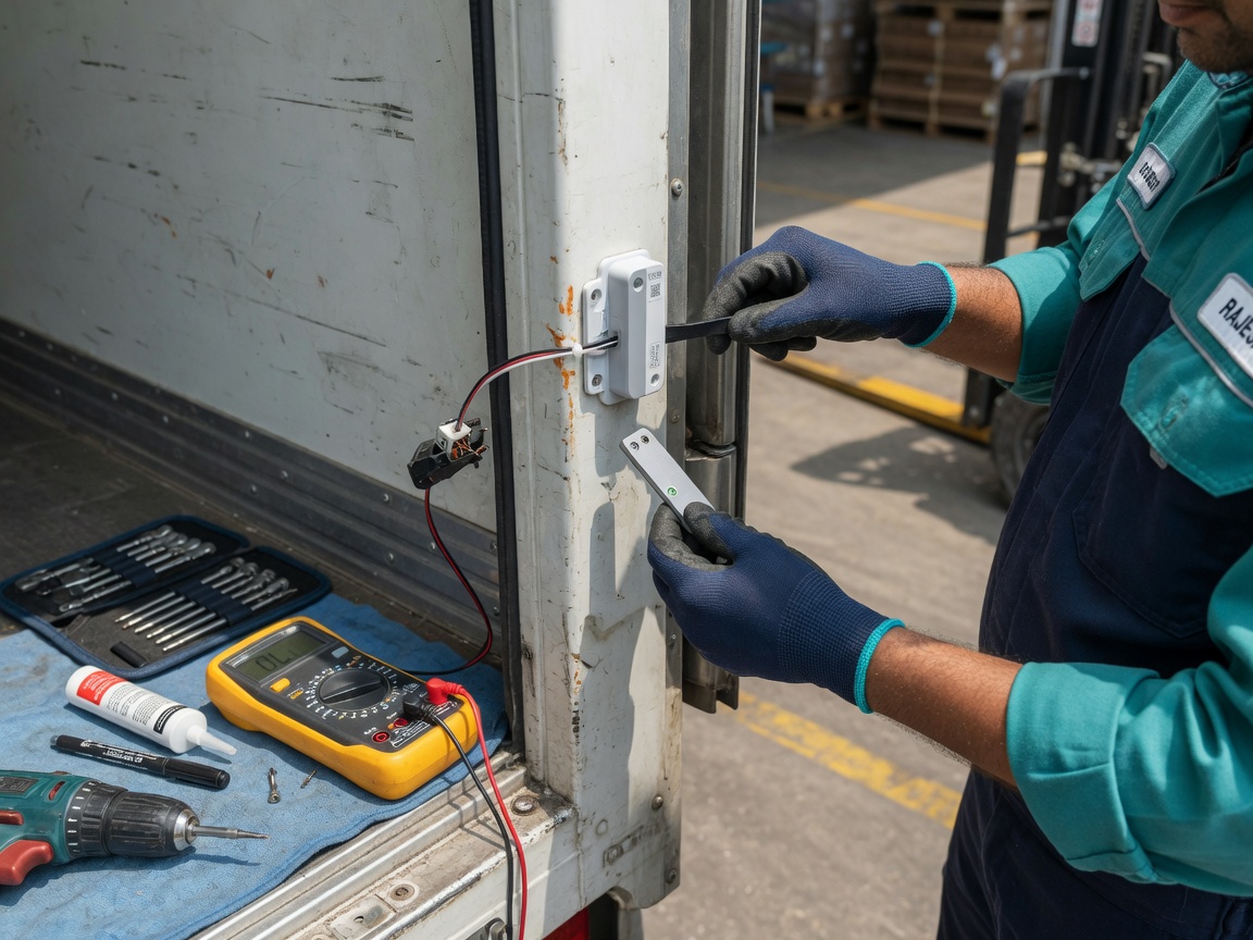 Door Sensor Installation field service in India