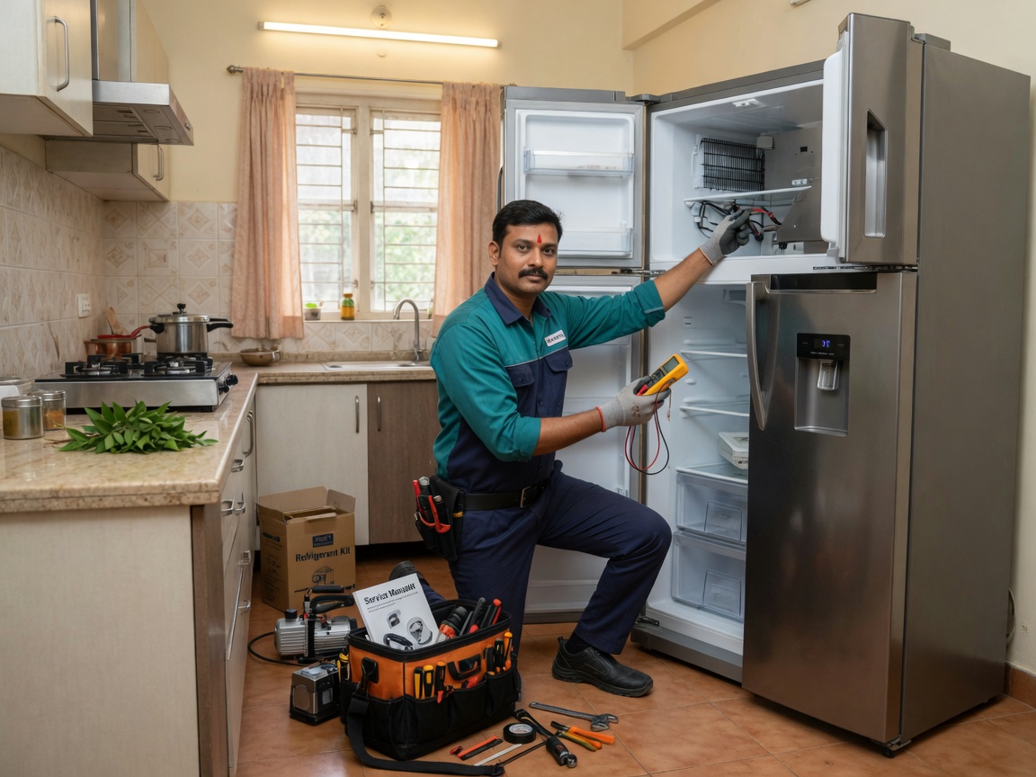 Fridge Installation & Service field service in India