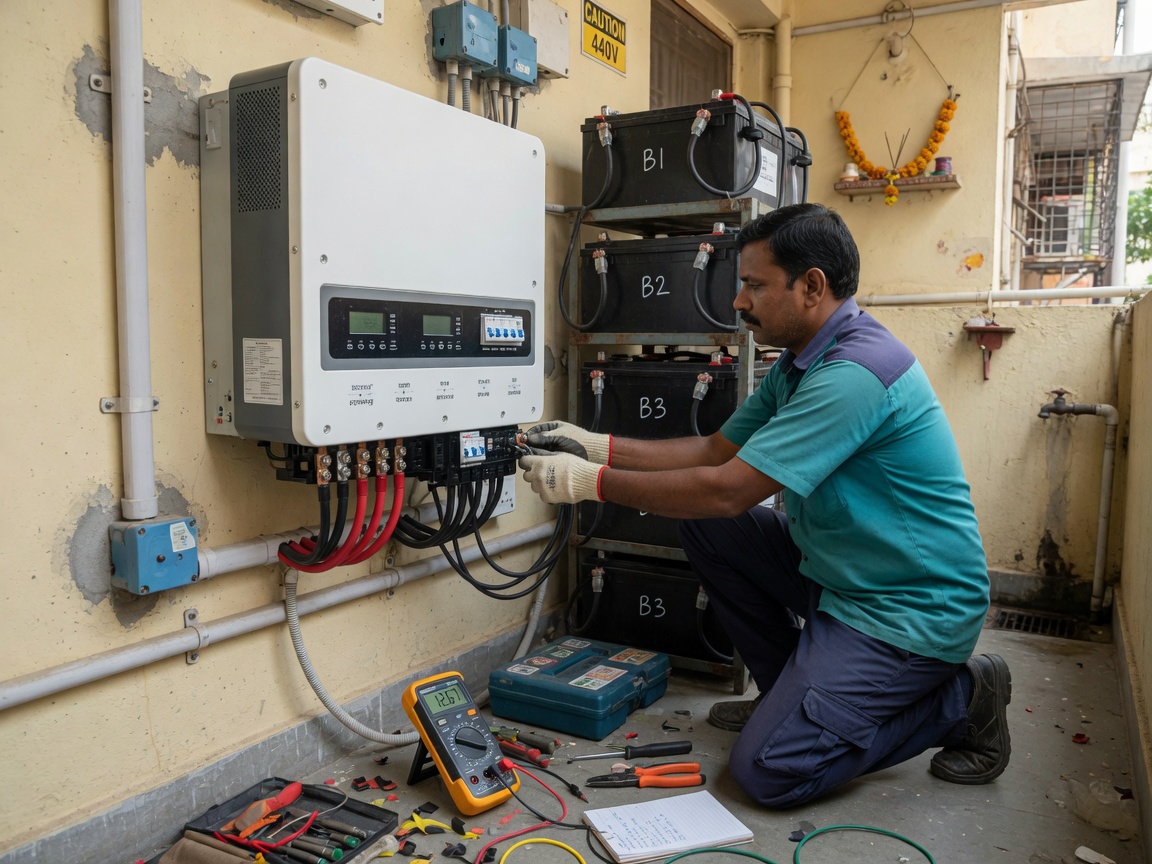 Inverter Installation & Service field service in India